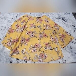 Papermoon Yellow Floral Blouse